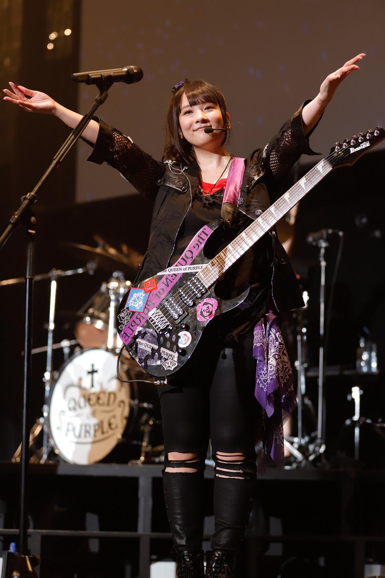 Tokyo 7th シスターズ 人気ユニット The Queen Of Purple 即日完売の初の単独ライブday2を豊洲pitにて開催 3000人のファン達と共に会場を紫色に染め上げる 歌ネット